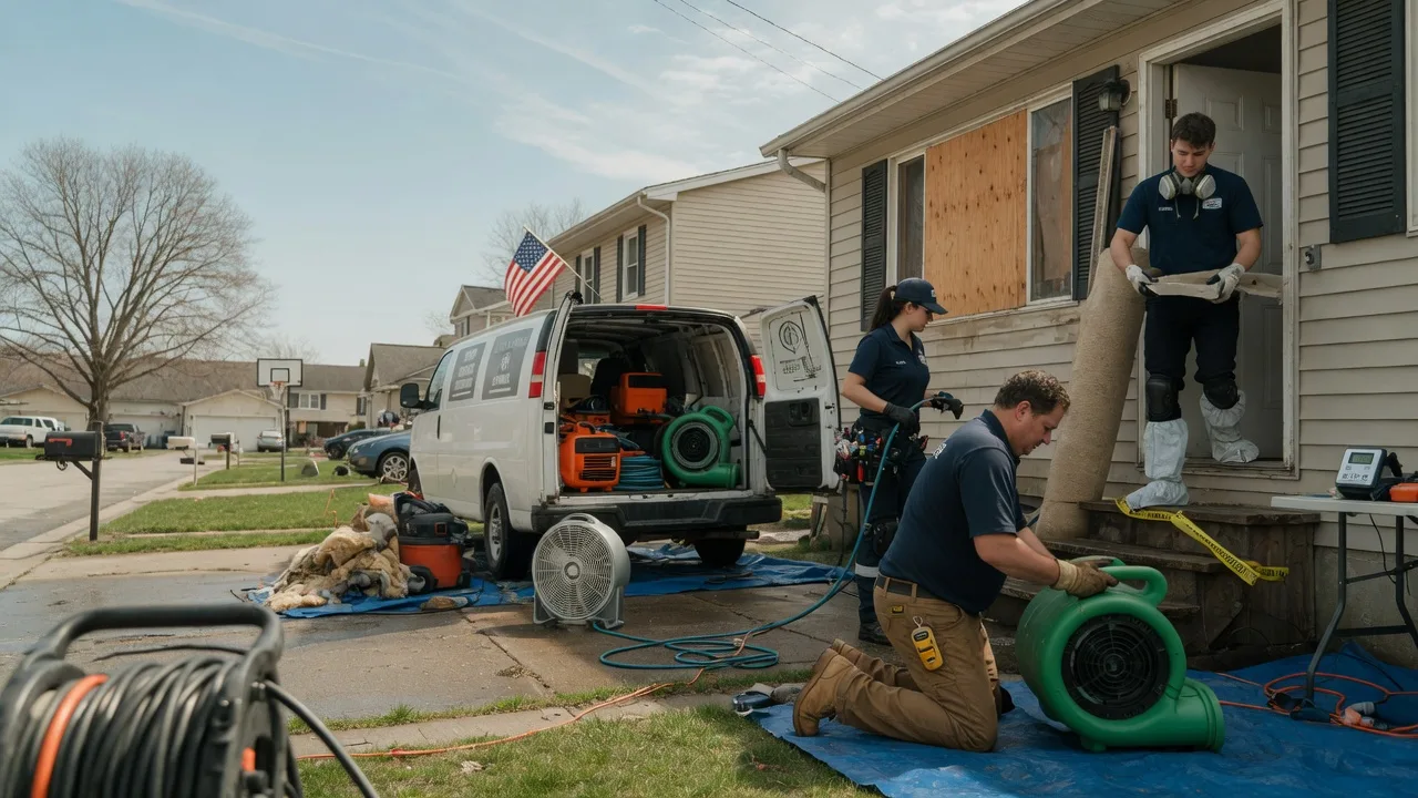 Water Damage Restoration in California near me